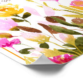 Das Lied von Solomon 2:12 Blume erscheint auf der  Poster (Ecke)