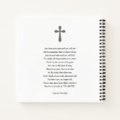 Das Life Foto Funerary Guest Book Notizblock (Rückseite)