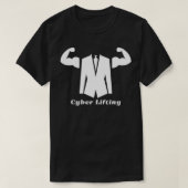 Das Lifting von Cyber Security Hacker Expert Compu T-Shirt (Design vorne)