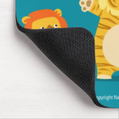 Das liger und sein stolzes Eltern mousepad (Ecke)