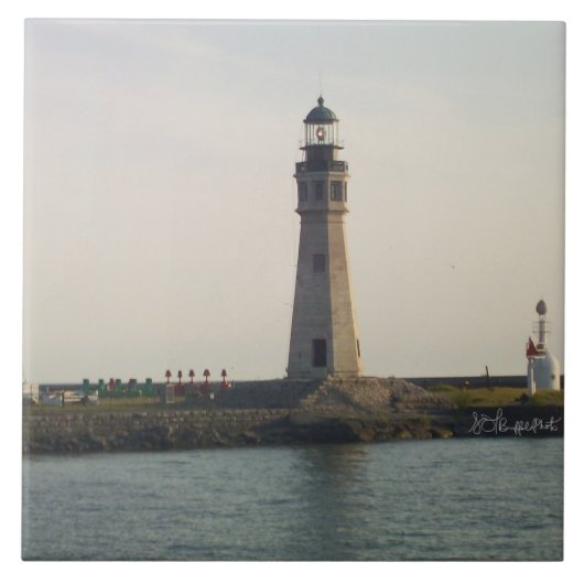 Das Light House in Erie Basin Marina Fliese (Vorderseite)
