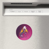 Das Lila Drachenmagnet Magnet (In Situ (Geschirrspüler))