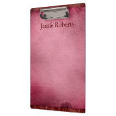 Das Lila Pariser Viertel Klemmbrett (Links)