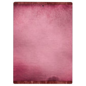 Das Lila Pariser Viertel Klemmbrett (Rückseite)