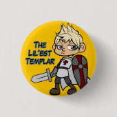 Das Lil'est Templar Button (Vorderseite)