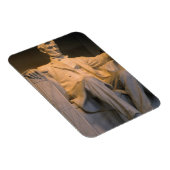 Das Lincoln Memorial in Washington D.C. Magnet (Rechte Seite)