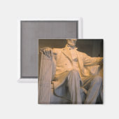 Das Lincoln Memorial in Washington D.C. Magnet (Vorderseite/Rückseite)