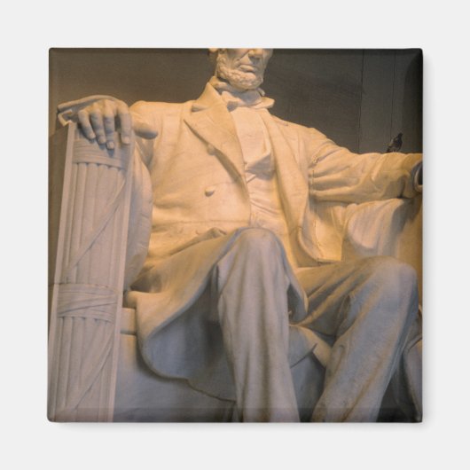 Das Lincoln Memorial in Washington D.C. Magnet (Vorne)