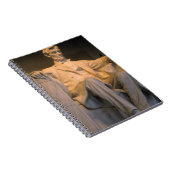 Das Lincoln Memorial in Washington DC Notizblock (Rechte Seite)
