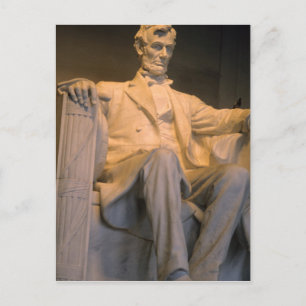 Das Lincoln Memorial in Washington DC. Postkarte