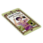 Das Line_A_4x6 Kühlschrank Magnet gezeichnet (Rechte Seite)