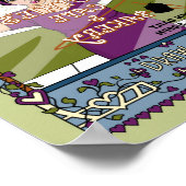 Das Line_A_8x10-Poster gezeichnet Poster (Ecke)