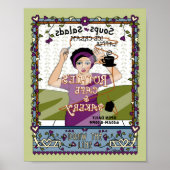 Das Line_A_8x10-Poster gezeichnet Poster (Vorne)