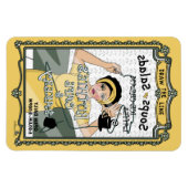 Das Line_C_4x6 Kühlschrank Magnet gezeichnet (Horizontal)