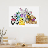 Das Line Up Poster EXTRA LARGE (Küche)