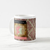 Das links von Frankreich, Tasse gemustert (Vorderseite Links)