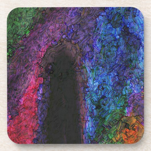 Das Loch Getränkeuntersetzer (Vorderseite)