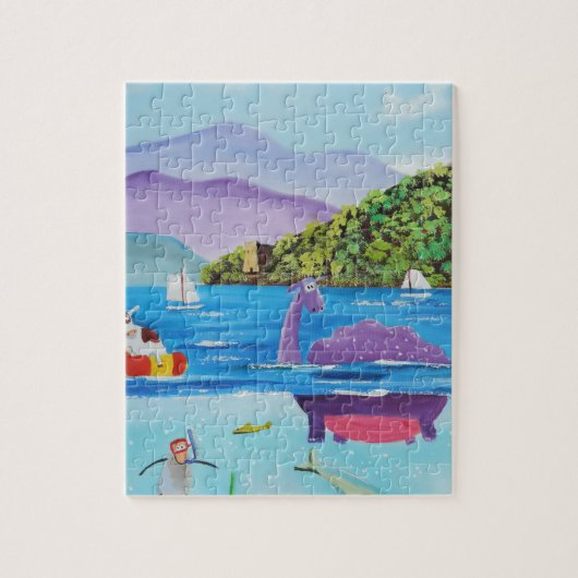 Das Loch- Nessmonster durch Gordon Bruce Puzzle (Vertikal)