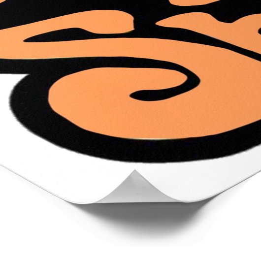 Das Logo der 70er Jahre Poster (Ecke)