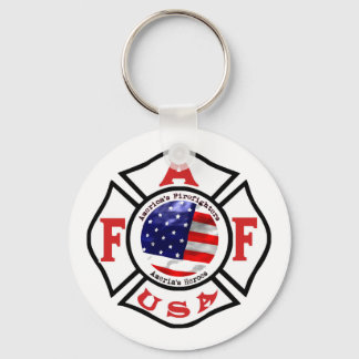 Das Logo der amerikanischen Feuerwehr Schlüsselanhänger