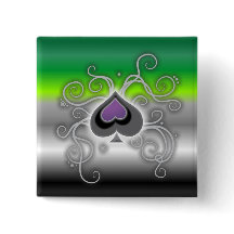 Das Logo der Aro-Flagge von Geebot - Stolpertaste