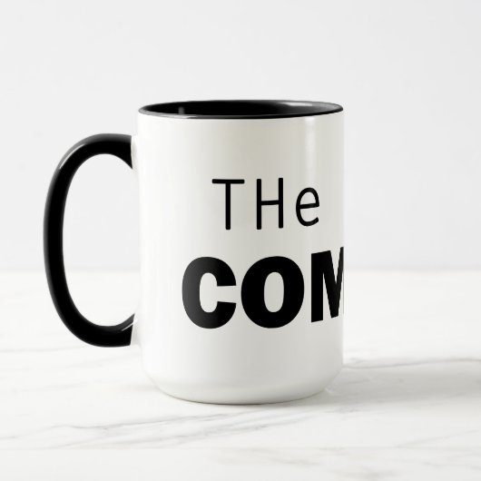 Das Logo der Commissions Coffee Tasse Cup (Links)