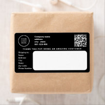 Das Logo der modernen Business Company für schwarz