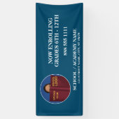 Das Logo der "Neuen Blauen Schule" Banner (Vertikal)