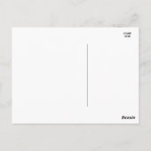 Das Logo der weißen Königin Bee... Sind Sie eine K Postkarte (Rückseite)