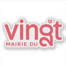 Das Logo des 20. Pariser Arrondissements