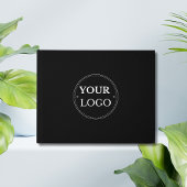 Das Logo des einfachen modernen Unternehmens Gästebuch