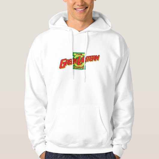 Das Logo des grünen Laternenkorps Hoodie (Vorderseite)