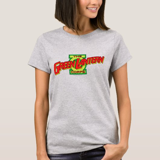 Das Logo des grünen Laternenkorps T-Shirt (Vorderseite)