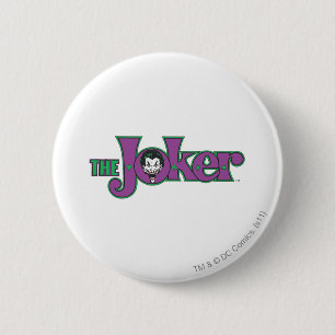 Das Logo des Jokers Button