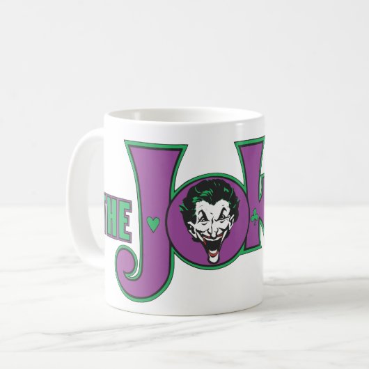 Das Logo des Jokers Kaffeetasse (Vorderseite Links)