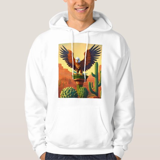 Das Logo des Mannes für das Logo auf der Rockkiste Hoodie (Vorderseite)