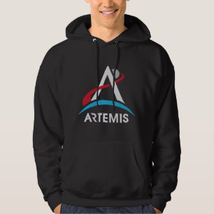 Das Logo des NASA Artemis-Programms LT Wir gehen w Hoodie