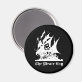 das Logo des Piratenschiffs Magnet (Vorderseite/Rückseite)