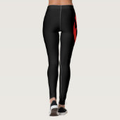 Das Logo-Druck-Leggings der Frauen Leggings (Rückseite)