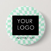 Das Logo für das benutzerdefinierbare Werbepräpara Button (Vorderseite)