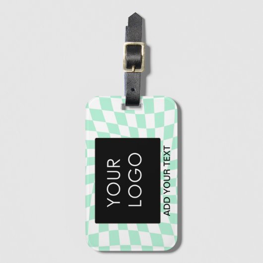 Das Logo für das benutzerdefinierbare Werbepräpara Gepäckanhänger (Vorderseite Vertikal)