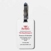 Das Logo für die Ehefrau des Pilotprogramms "OM fü Gepäckanhänger (Rückseite vertikal)