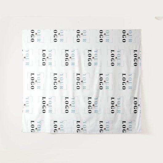 Das Logo Ihres Unternehmens kann in einem halben T Wandteppich (Vorderseite (Horizontal))