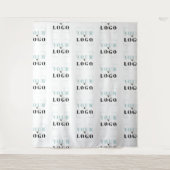 Das Logo Ihres Unternehmens kann in einem halben T Wandteppich (Vorderseite)