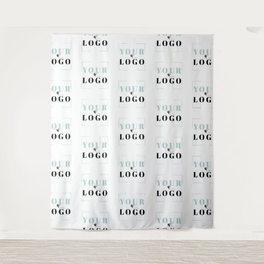 Das Logo Ihres Unternehmens kann in einem halben T Wandteppich (Vorderseite)