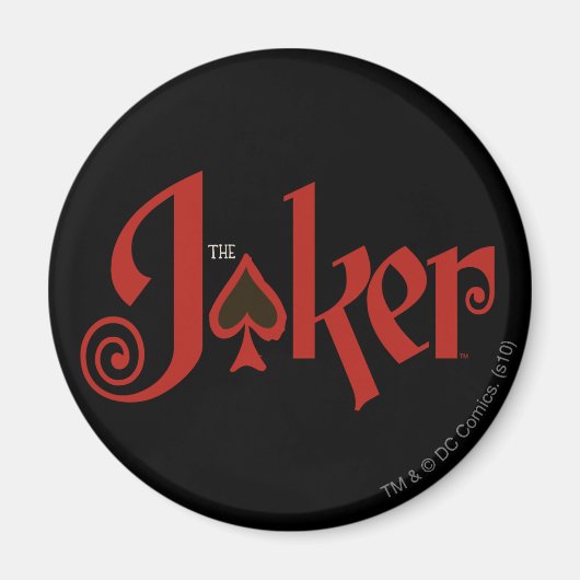 Das Logo "Joker spielen" Magnet (Vorne)