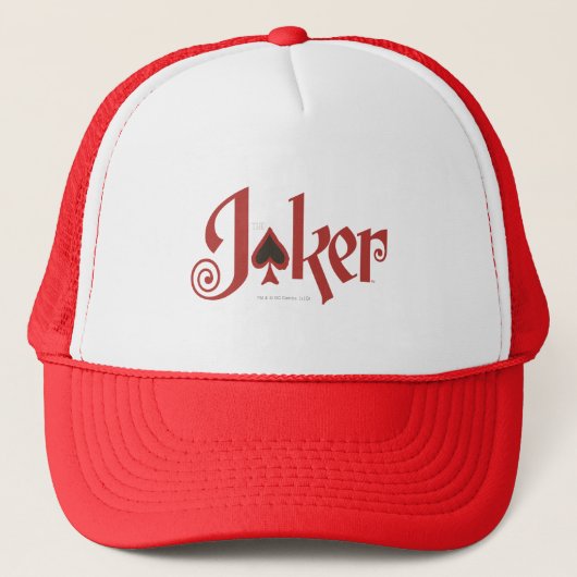 Das Logo "Joker spielen" Truckerkappe (Vorderseite)