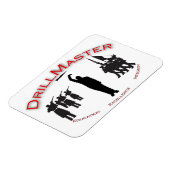Das Logo-Magnet der DrillMaster-Kategorie Magnet (Linke Seite)
