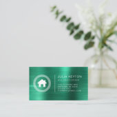 Das Logo "Real Anwesen House" griechischer Schlüss Visitenkarte (Stehend Vorderseite)