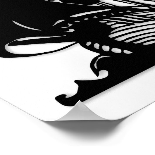 Das Logo-Schiff Pirate Bay Poster (Ecke)